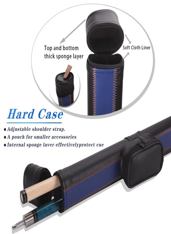 Teekerwan 58 Inch 19oz/20oz Maple Billiard Stick Pool Cue Set 13mm Tip, Hardwood Canadian Maple Professional Billiard Pool Cue Stick (19OZ with Case) - Image 4