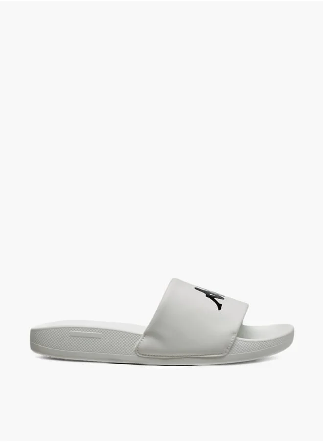 Kappa Men's Logo Detail Slip-On Slides