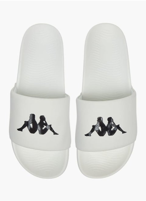Men's Logo Detail Slip-On Slides