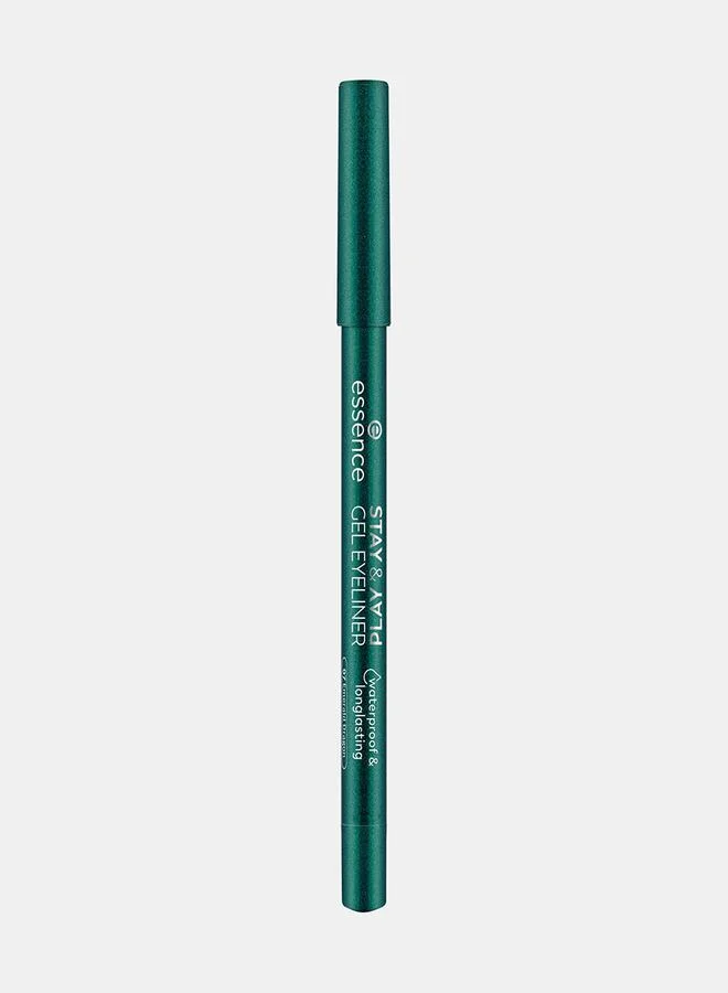 Essence Stay & Play Gel Waterproof Eyeliner, 07 Emerald Dragon