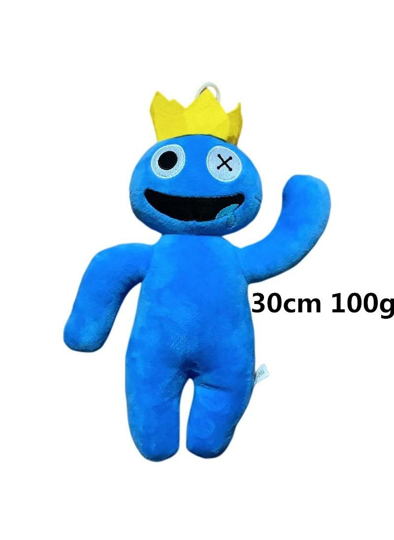 General 1-Pieces Strange Funny Stuffed Plush Toy Rainbow Friends Series Action Doll Blue-D 30Cm  - Image 1
