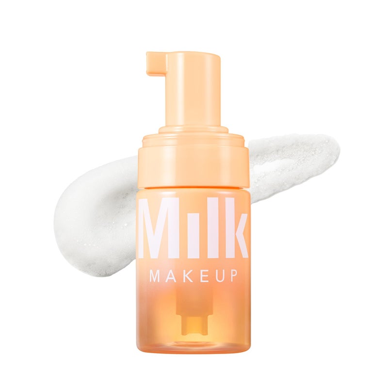 Milk Makeup Cloud Glow Foam Brightening Primer â€“ Face Primer Holds Makeup for Up to 12 Hours + Brightens Skin â€“ Hydrating, Lightweight, Silicone-Free Foam with Naturally Glowy Finish â€“ 0.91 oz - Image 1