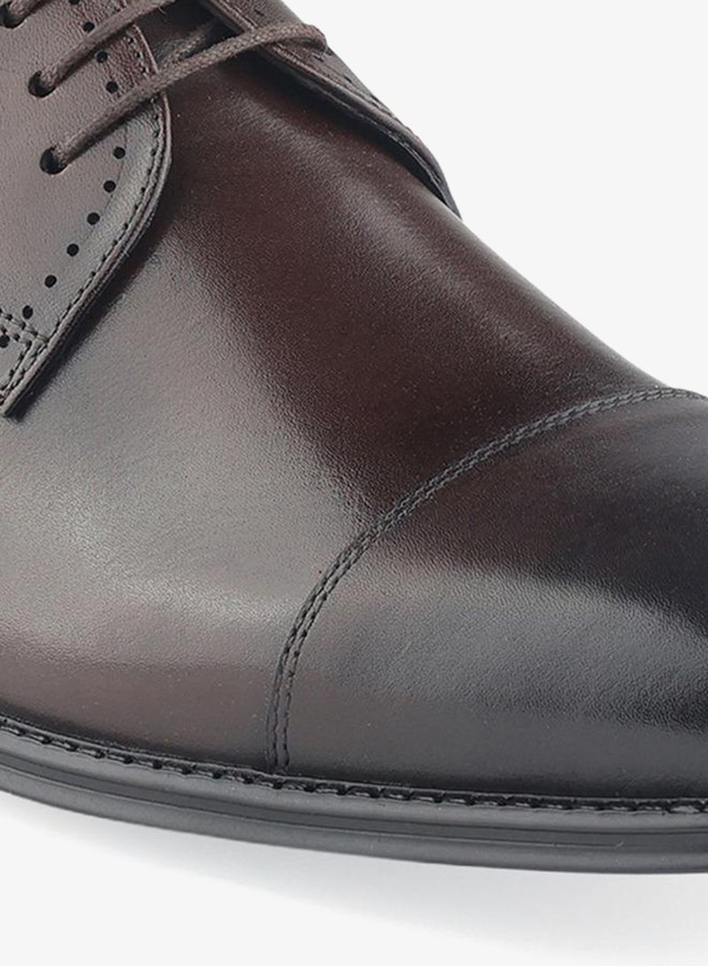 DUCHINI أحذية ديربي للرجال مزودة بأربطة - Image 4
