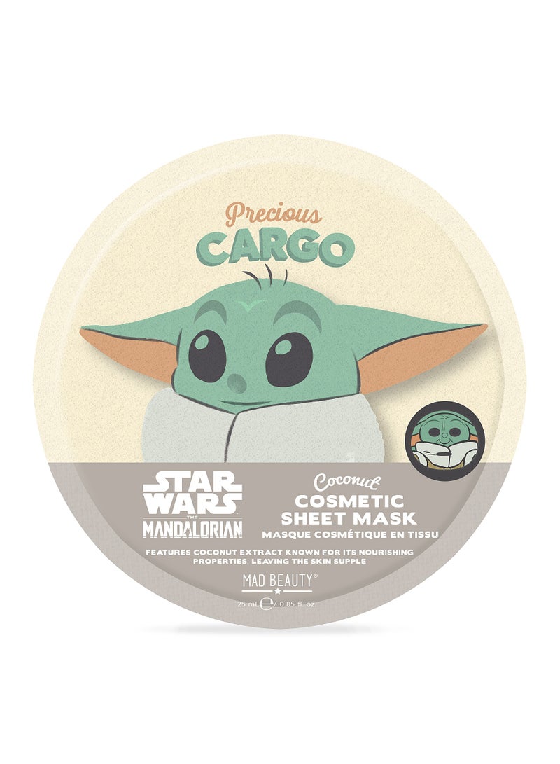 Mad Beauty Pretty Things by UrbanHaul X Mad Beauty Grogu Cosmetic Sheet Mask - Image 1