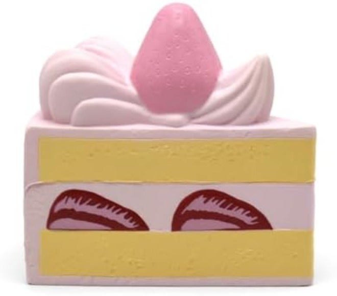 Kiibru Strawberry Shortcake Squishy Birthday Cake Squeeze Colossal Slow Rising Squishies Scented Toy Gift (Chocolate) - Image 3