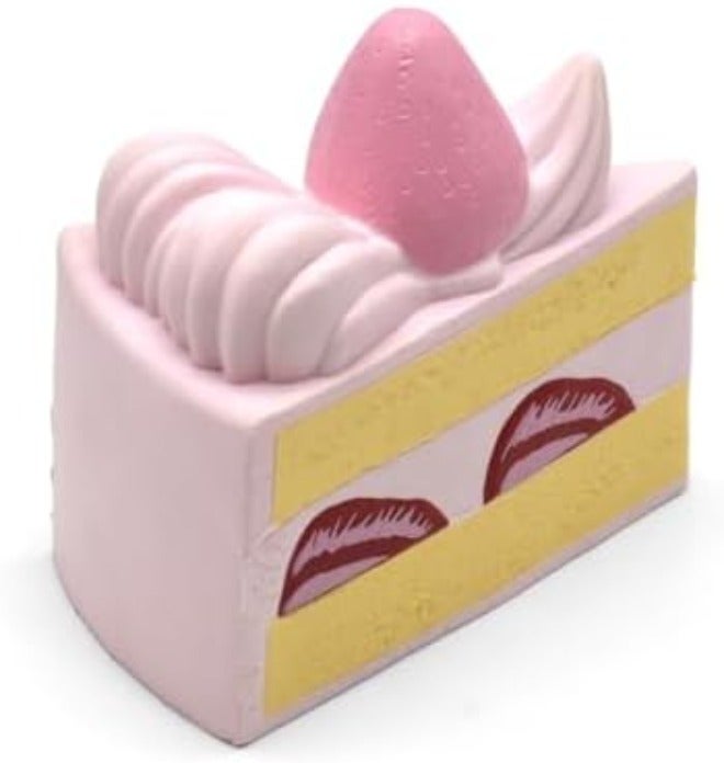 Kiibru Strawberry Shortcake Squishy Birthday Cake Squeeze Colossal Slow Rising Squishies Scented Toy Gift (Chocolate) - Image 2