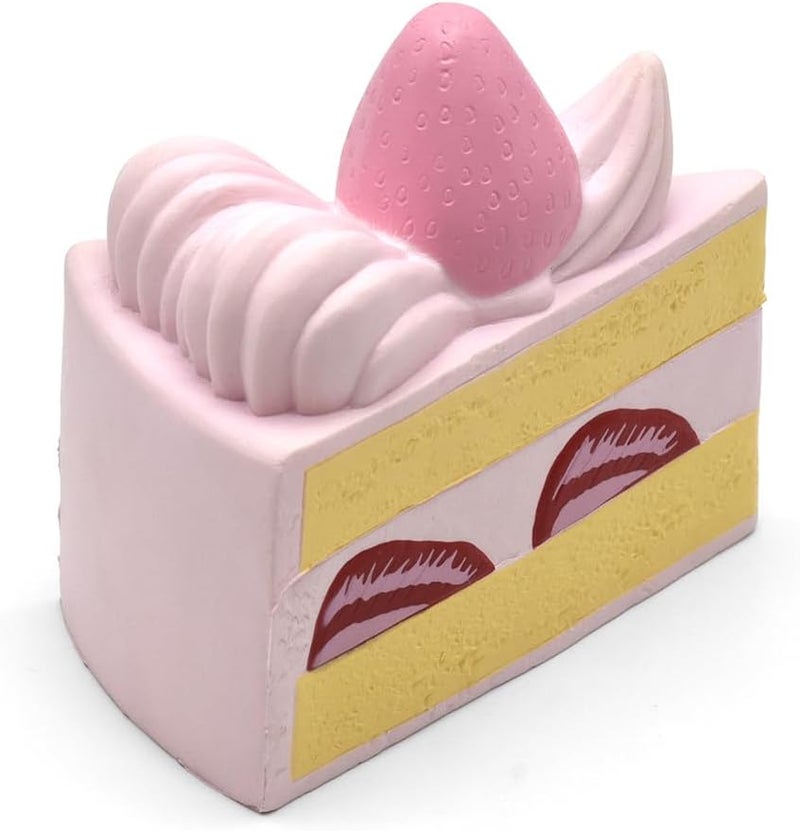 Kiibru Strawberry Shortcake Squishy Birthday Cake Squeeze Colossal Slow Rising Squishies Scented Toy Gift (Chocolate) - Image 1