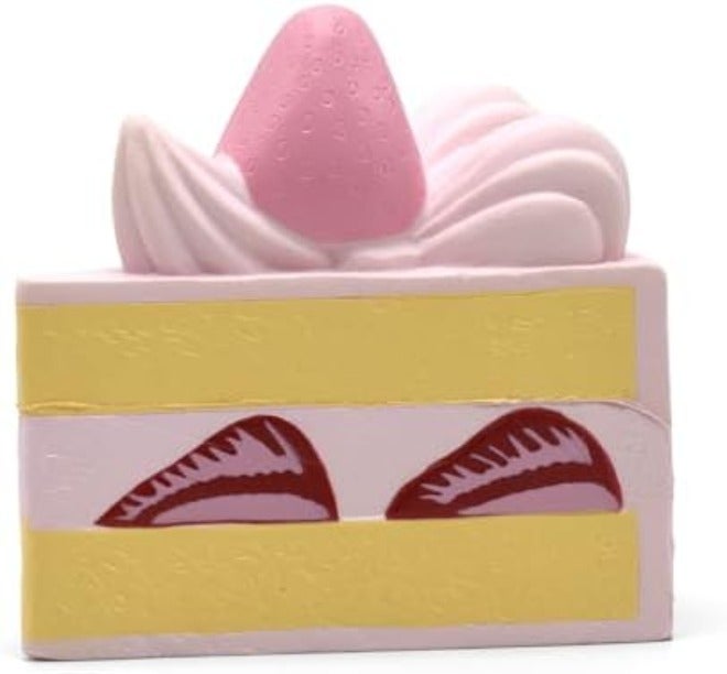 Kiibru Strawberry Shortcake Squishy Birthday Cake Squeeze Colossal Slow Rising Squishies Scented Toy Gift (Chocolate) - Image 4