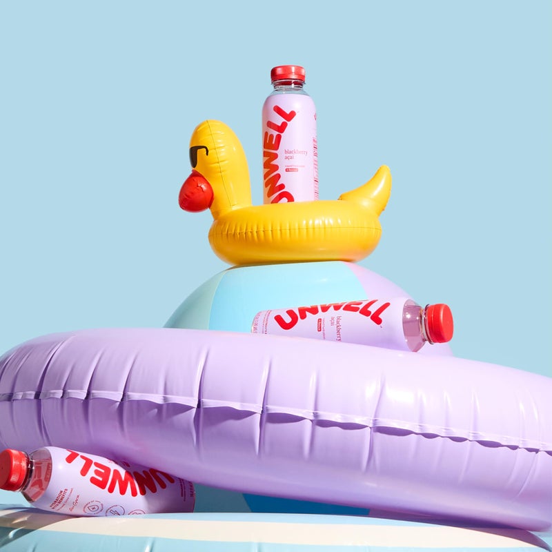 Unwell Hydration Electrolyte Drink For Rapid Hydration + Focus - Blackberry Acai, 12 Pack - Image 3