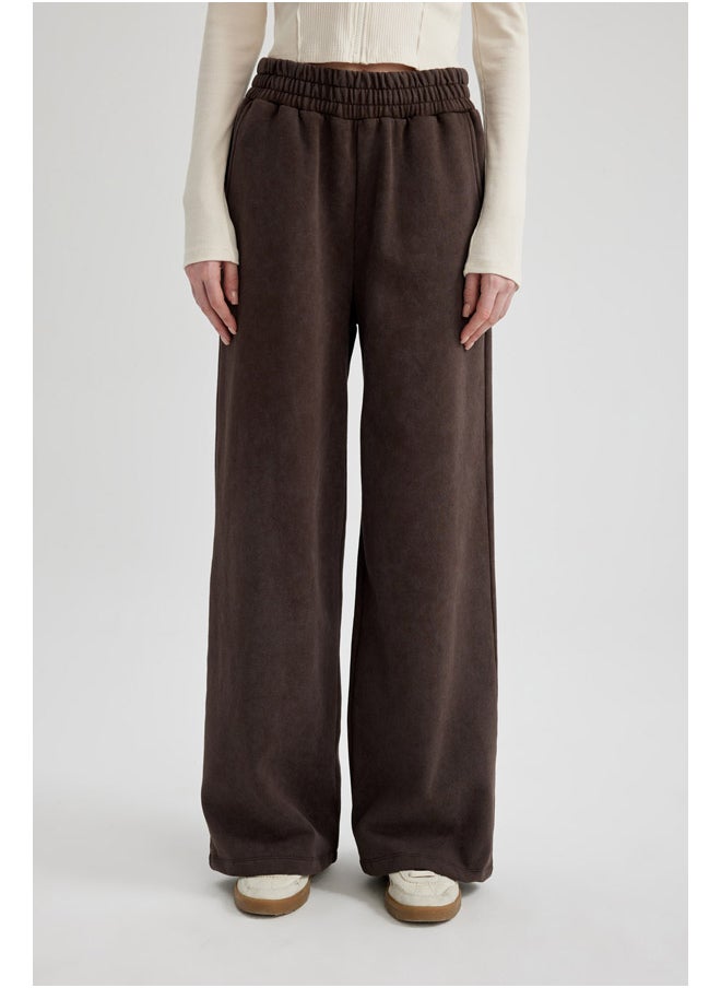 DeFacto - Woman Wide Leg Knitted Trousers - Image 1
