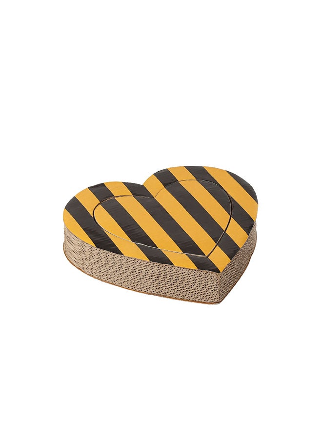 Homebox Feline Bee Scratch Board 12.4 x 2 x 12.1 cm - Image 1