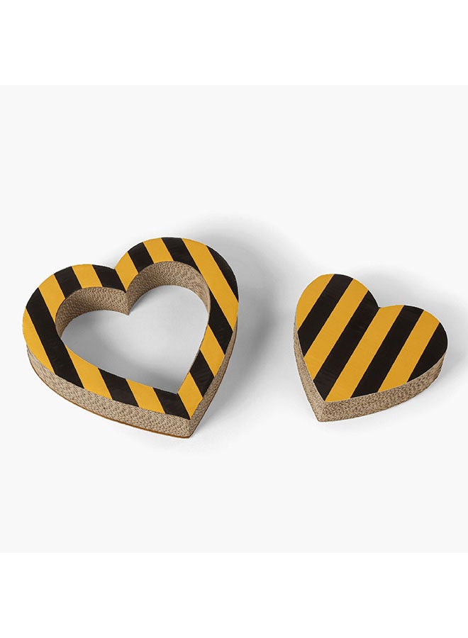 Homebox Feline Bee Scratch Board 12.4 x 2 x 12.1 cm - Image 2