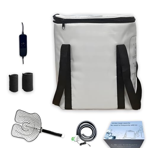 Yehenarn Cold Therapy Machine with Programmable Timer Ice Machine for Knee After Surgery Knee Replacement Recovery System for Pain Relief Cryo Compression Pad for ShoulderHipAnkleSports Injuries - Image 3