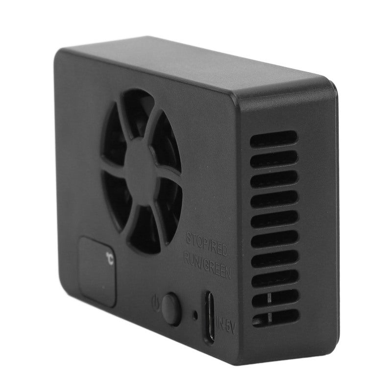 Camera Cooling Fan: Aluminum Alloy Shell, Quiet Operation - Intelligent Temperature Control, Type C Power Live Streaming Cooler for Mirrorless & DSLR Cameras, Live Broadcast Use - Image 5
