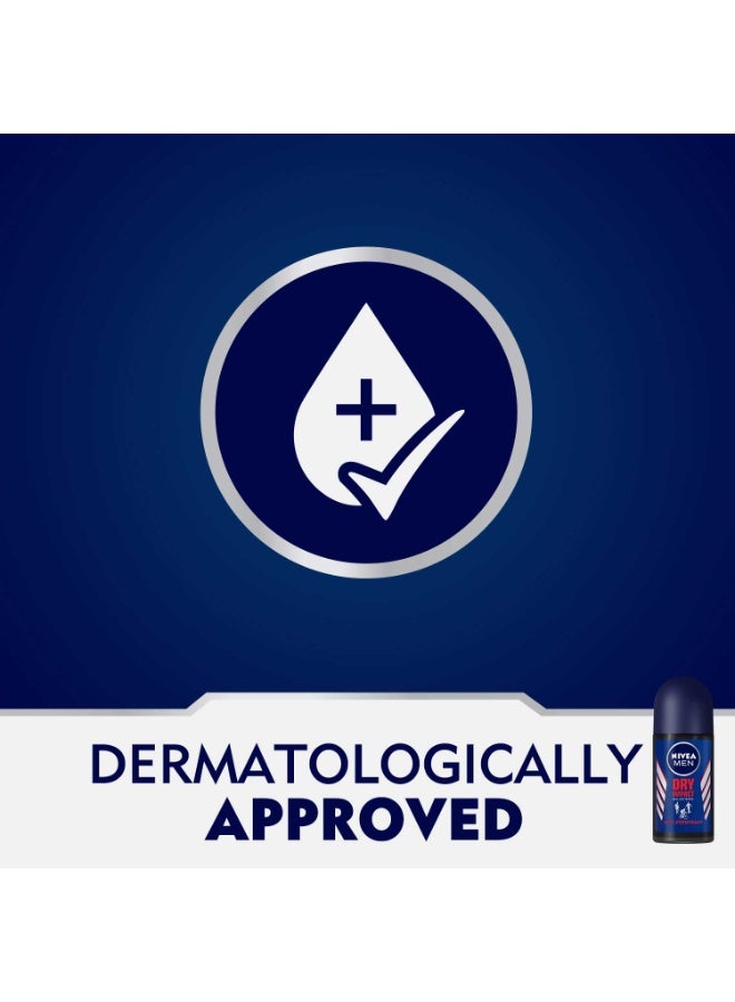 Nivea Men Deodorant Dry Impact, Roll-On 50Ml - Image 4