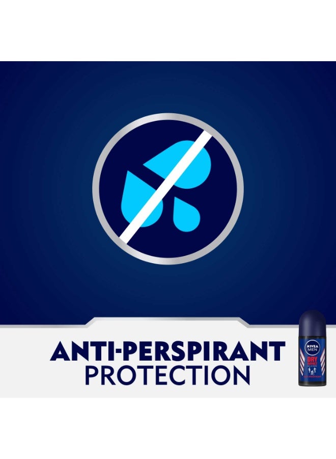Nivea Men Deodorant Dry Impact, Roll-On 50Ml - Image 2