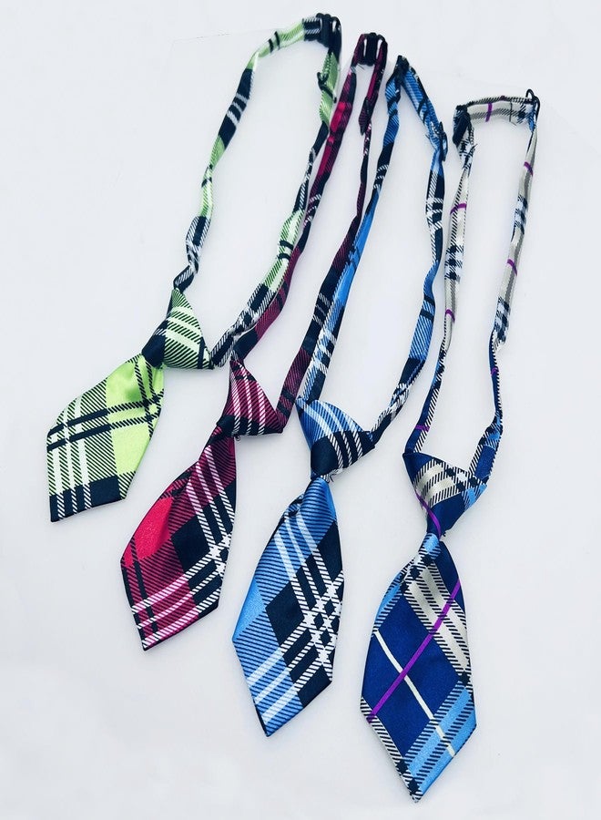 Allazone 24pcs Dog Neckties Dog Ties Adjustable Pet Neck Tie for Small Medium Puppy Cat Kitten Party Festival Birthday Gift Valentine's Holiday Wedding Assorted Doggies Grooming Supplies Accessories - Image 4