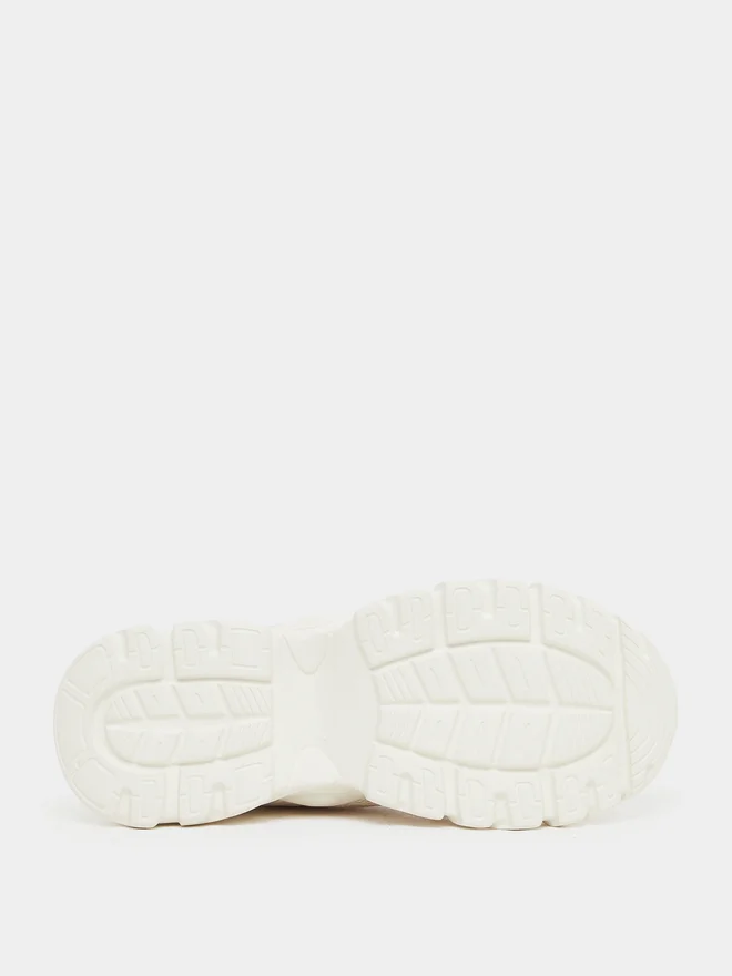 Styli Styli Chunky Sole Lace Up Panelled Sneakers