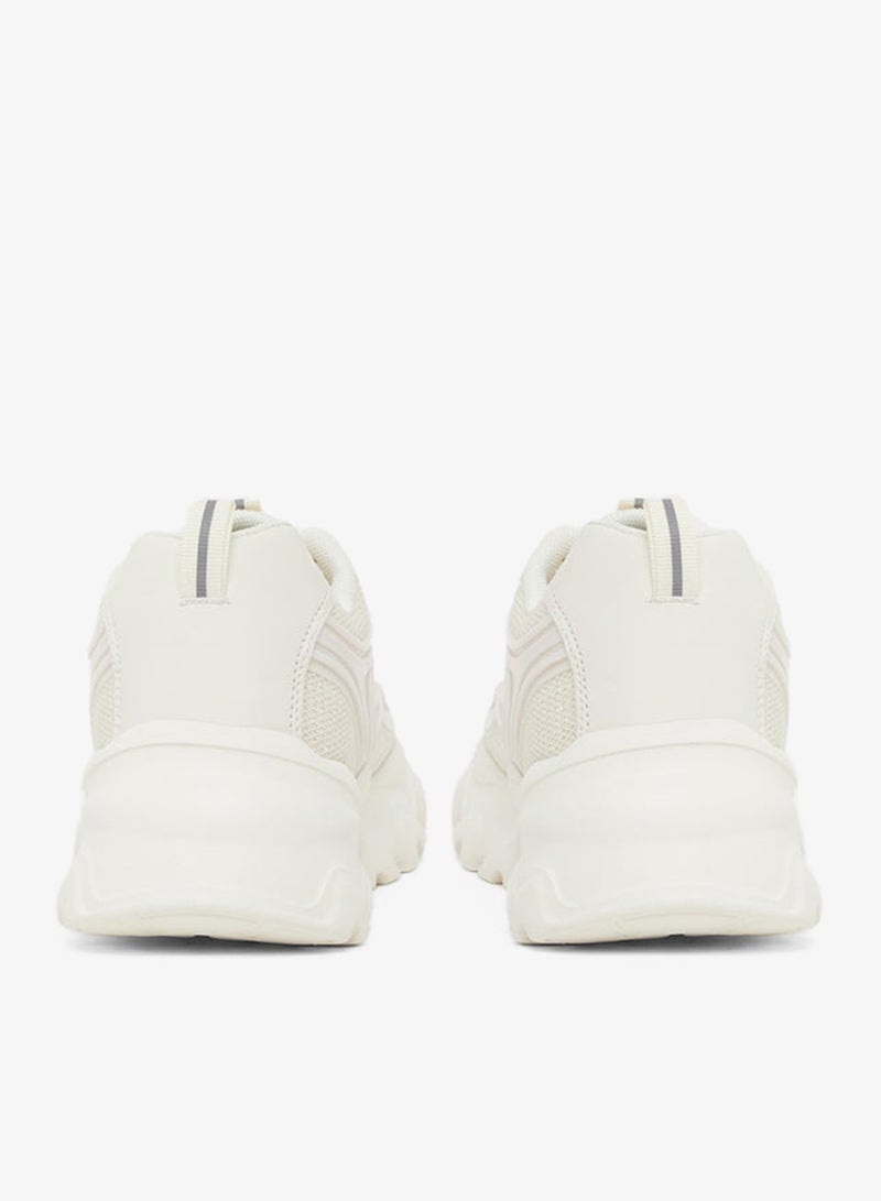 ستايلي اكتيف سنيكرز ستايلي بنعل سميك برباط وتفاصيل متباينة - Image 4