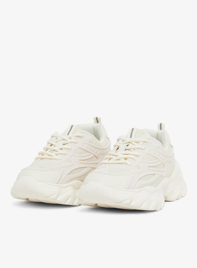 ستايلي اكتيف سنيكرز ستايلي بنعل سميك برباط وتفاصيل متباينة - Image 2