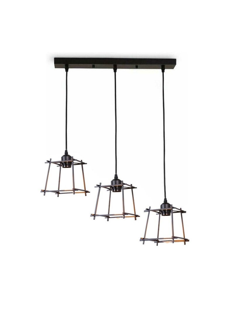 Cluc Estilo  Line Chandelier  - Black  - Image 3