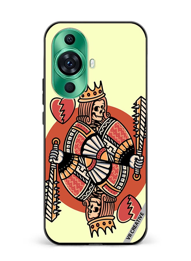 VR CREATIVE Protective Case Cover For Huawei nova 11 Pro King Suit Design Multicolour - Image 1