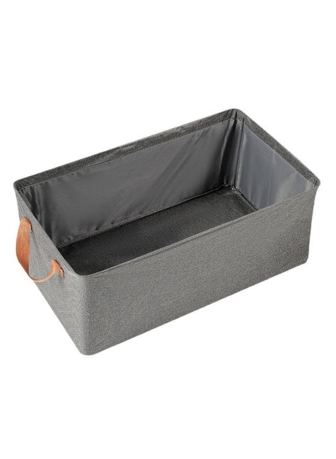 1-Piece Foldable Fabric Closet Organizer Box – Large Cloth Storage Bin with Handles - Image 4