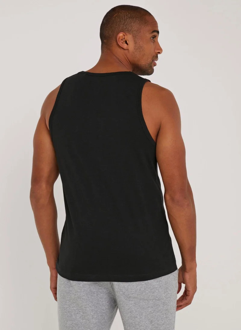 Matalan Black Jersey Vest Top
