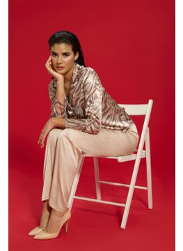 For You Moda مجموعة بيجامة زيبرا من 6 قطع بالحجارة داخل وخارج S27686  - Image 2
