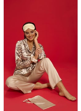 For You Moda مجموعة بيجامة زيبرا من 6 قطع بالحجارة داخل وخارج S27686  - Image 5
