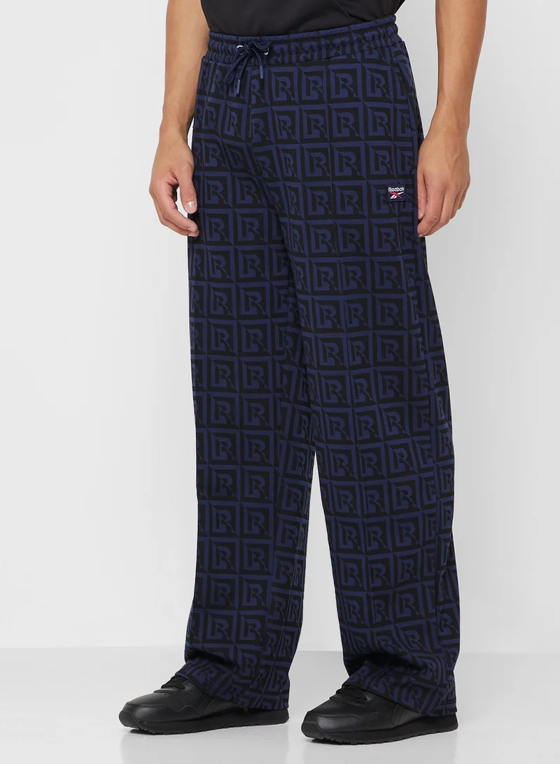 Reebok Monongram Sweatpants