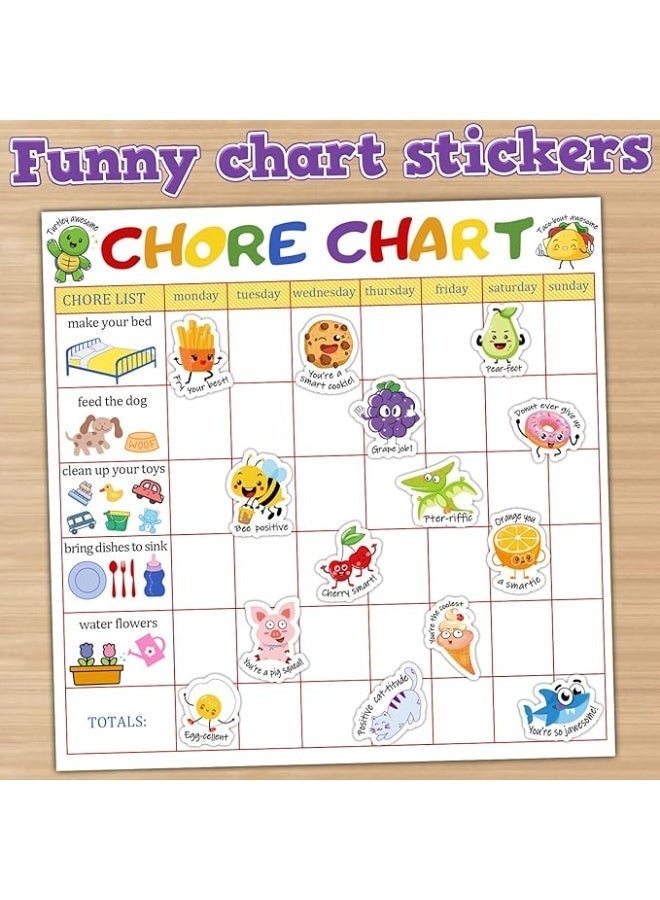 600PCS Reward Stickers for Students, Inspiration Teacher Reward Stickers for Kids, Inspiration Positive Accents Teacher Supplies Stickers, Cute Animal Incentives Stickers for Kids School Home - Image 5