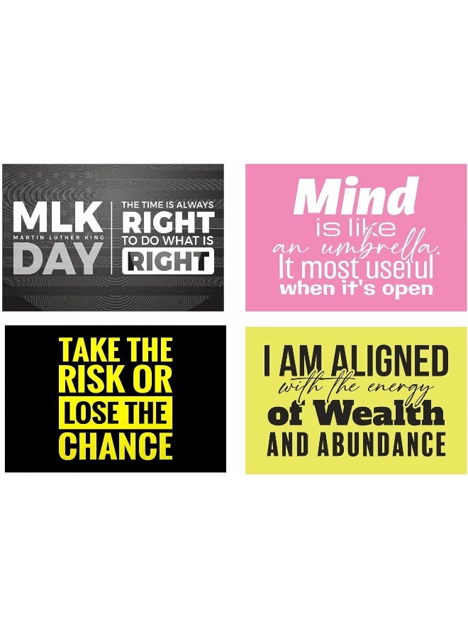 Paper Plane Design Inspirational Wall Abstract Poster (Pack of 10) - Image 3