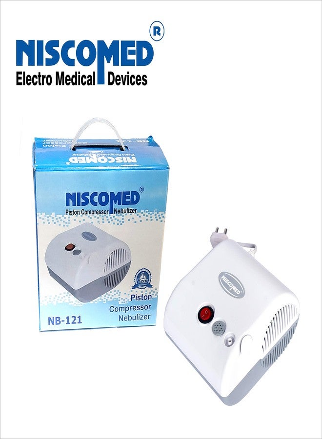 Niscomed Piston Compressor Handy Nebulizer With Thermometer/Nebulizer NB-121(DT) - Image 3