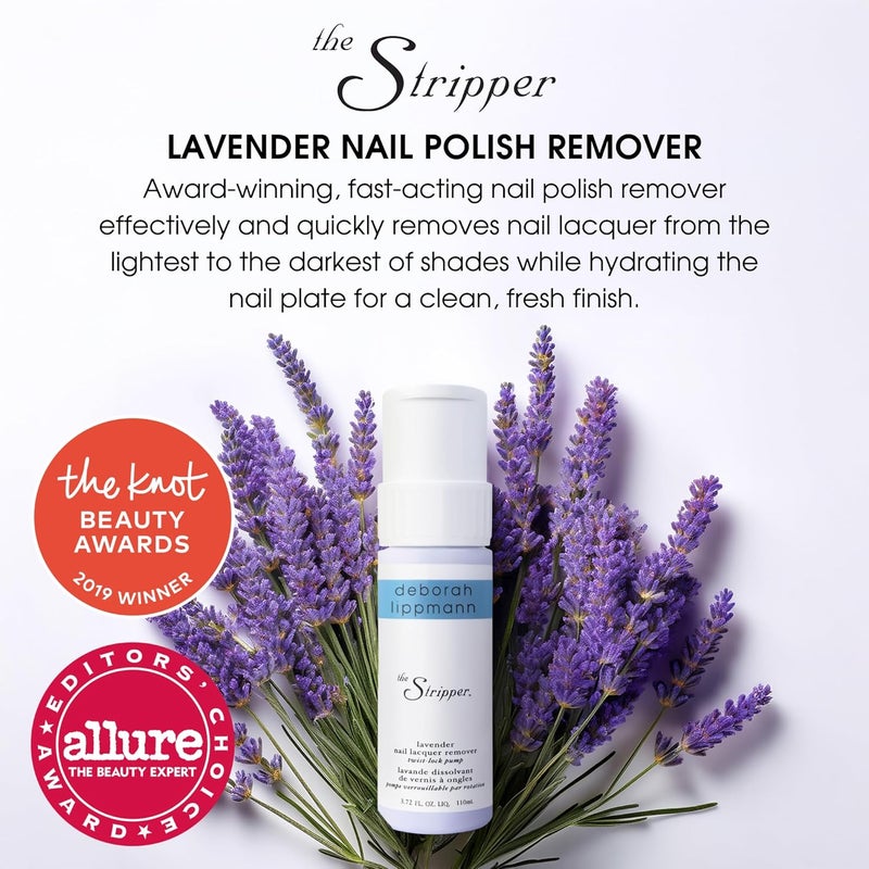 Deborah Lippmann The Stripper Lavender Nail Polish Remover - 4 Fl Oz - Image 2