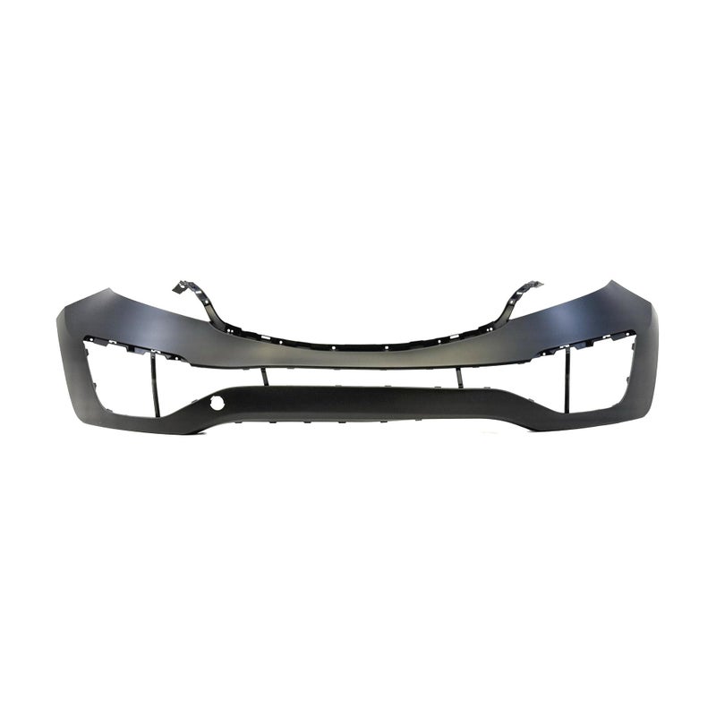 FitParts Compatible With Front Bumper Cover 2011 2012 2013 2014 2015 2016 Kia Sportage EX LX SX Sport 11 12 13 14 15 16 New Primed and Ready for Paint With Fog Light Holes