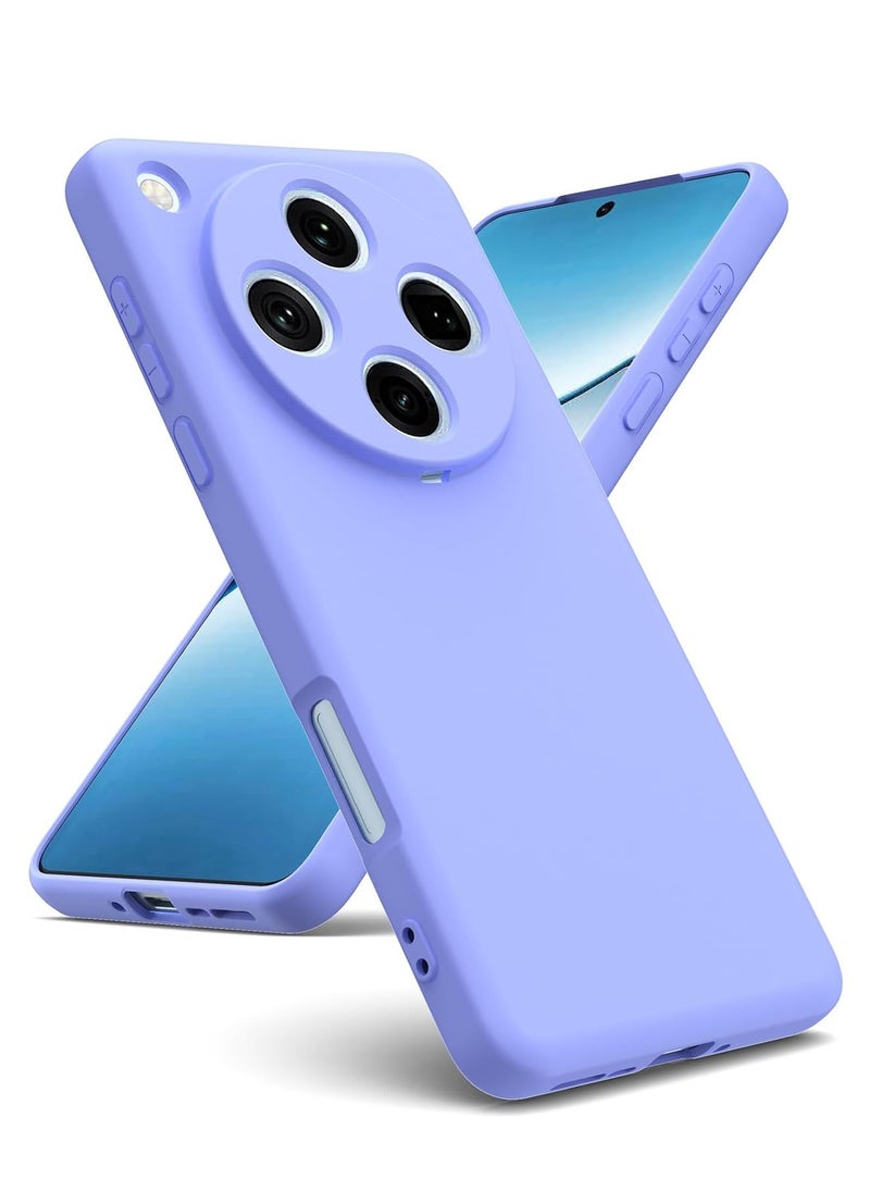 BORTONY - Oppo Find X8 Pro 5G Case Cover Soft Liquid Silicone With Microfiber Lining Case Shockproof Protective Phone Cover For OPPO Find X8 Pro 5G 6.7-inch - Image 1