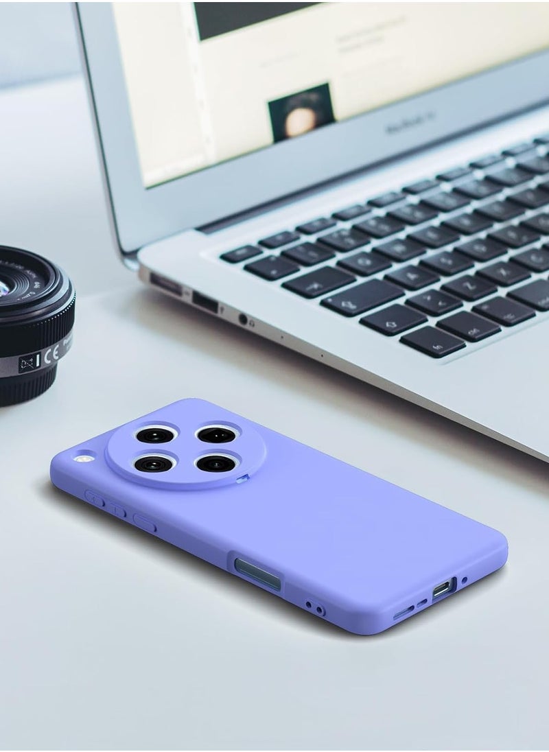 BORTONY - Oppo Find X8 Pro 5G Case Cover Soft Liquid Silicone With Microfiber Lining Case Shockproof Protective Phone Cover For OPPO Find X8 Pro 5G 6.7-inch - Image 1