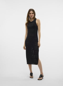VERO MODA Crew Neck Calf Dress  - Image 5