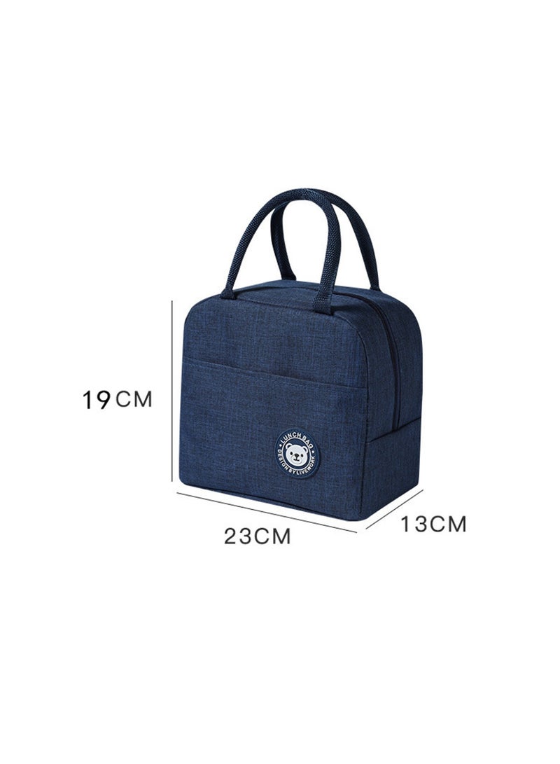 Lunch Bag Portable Insulation Bag Lunch Tote Bags Snack Bento Cooler Bag for Work Travel Picnic  - Image 5