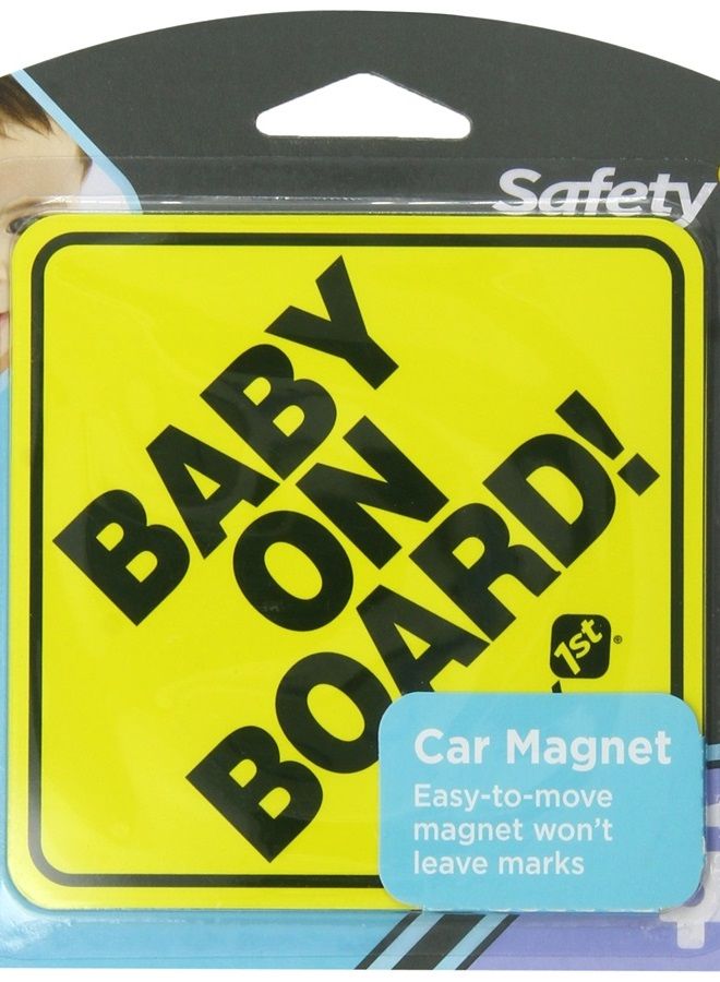 Safety 1st Baby On Board Sign Magnet