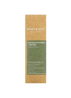 MARY & MAY Mary & May, Houttuynia Cordata + Tea Tree, Cleansing Foam, 5.07 fl oz (150 ml)  - Image 2