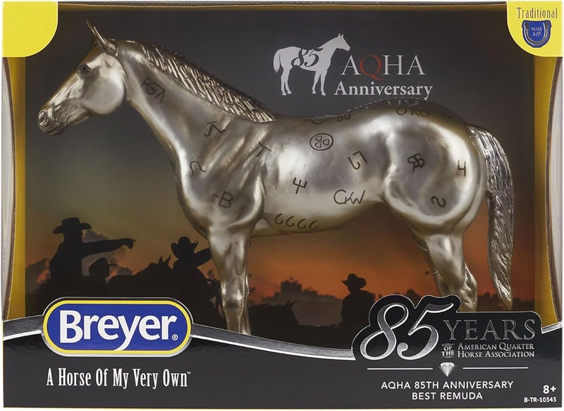 Breyer تمثال حصان بريير التقليدي سلسلة AQHA الذكرى السنوية 85 أفضل ريمودا نموذج حصان 115 ل × 85 ع نموذج BTR10343 - Image 5