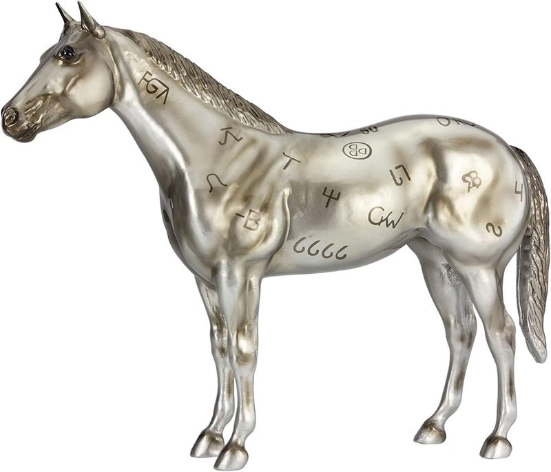 Breyer تمثال حصان بريير التقليدي سلسلة AQHA الذكرى السنوية 85 أفضل ريمودا نموذج حصان 115 ل × 85 ع نموذج BTR10343 - Image 1