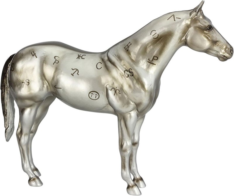 Breyer تمثال حصان بريير التقليدي سلسلة AQHA الذكرى السنوية 85 أفضل ريمودا نموذج حصان 115 ل × 85 ع نموذج BTR10343 - Image 2