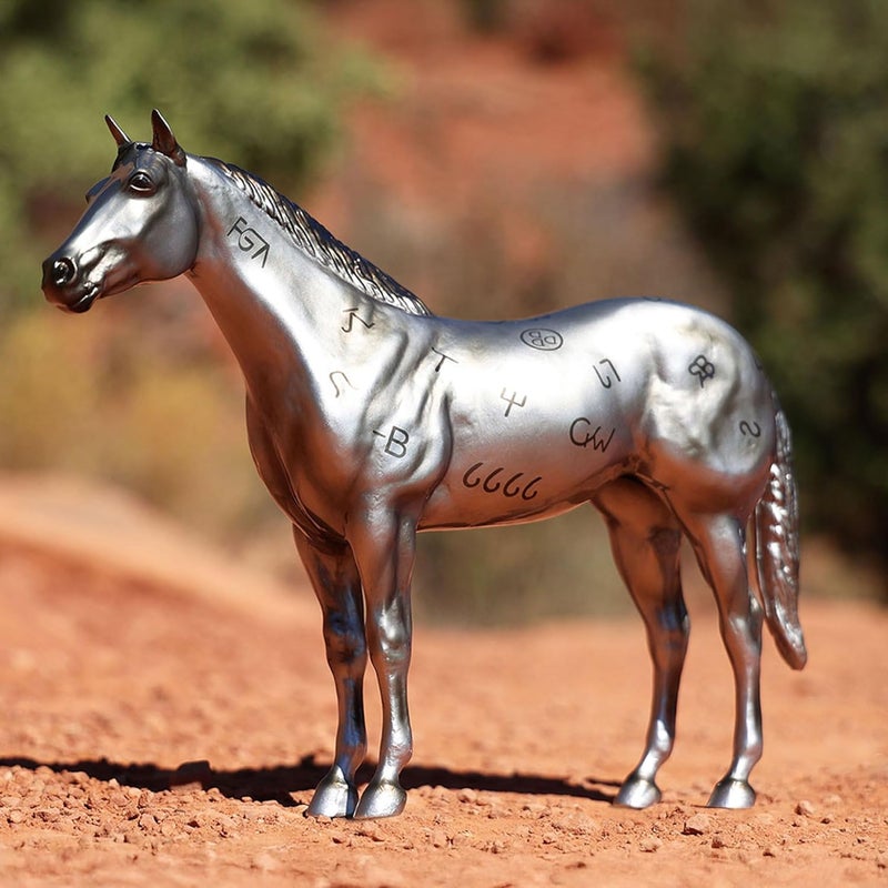 Breyer تمثال حصان بريير التقليدي سلسلة AQHA الذكرى السنوية 85 أفضل ريمودا نموذج حصان 115 ل × 85 ع نموذج BTR10343 - Image 4
