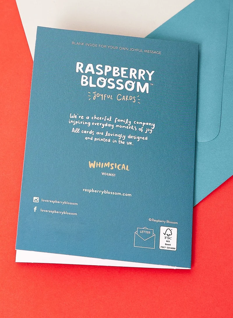 Raspberry Blossom You Two Are So Perfect For Each Other Card