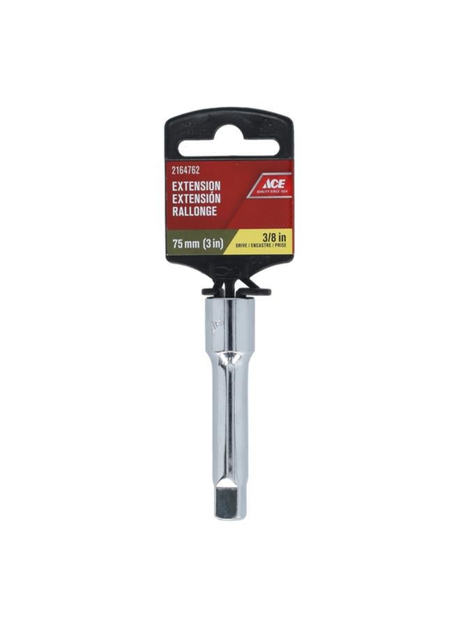 ACE Heavy Duty Durable Steel Drive Extension Bar Chrome 75mm ACE019-S010 