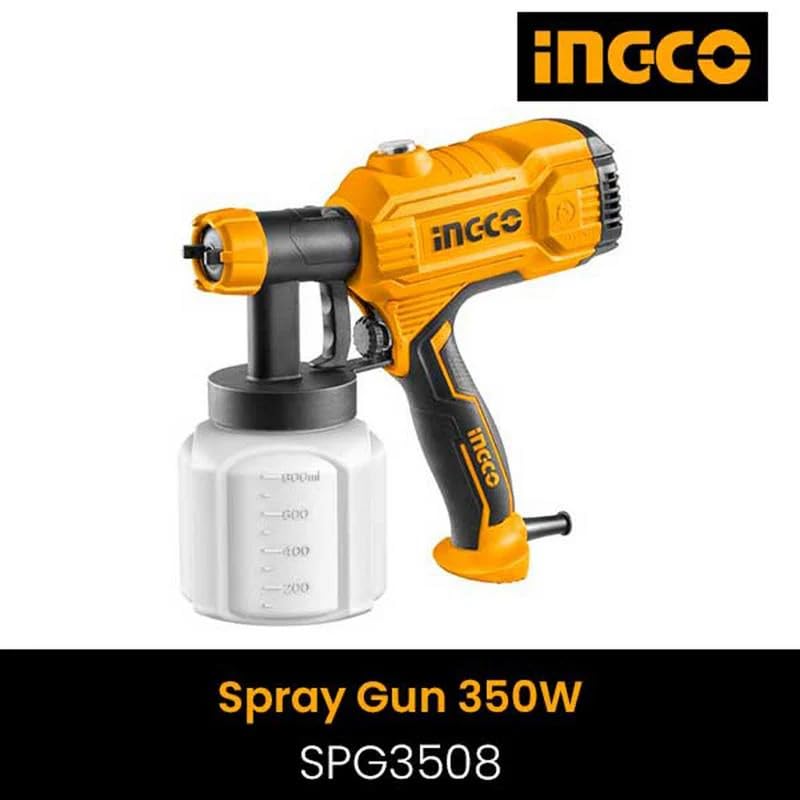 INGCO SPG3508 SPG35028 HVLP Sprayer (Orange Black) - Image 3