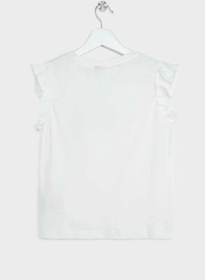 Vero Moda Girl Essential Round Neck Top